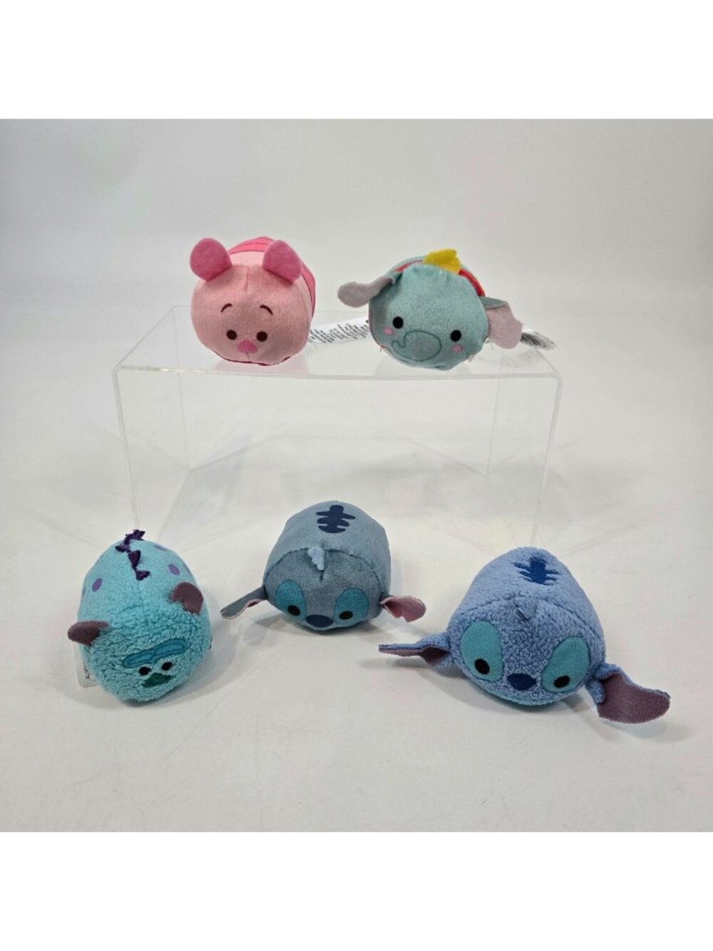 Disney Tsum Tsum Stuffed Animals Mini Plush Mixed Lot Stitch Piglet Sulley 3"